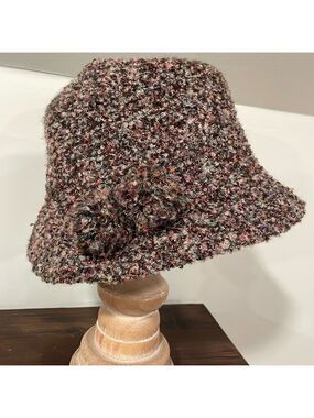 Liz Claiborne Vintage brown multi color bucket hat